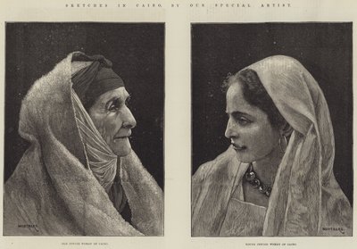 Sketches in Cairo by Charles Auguste Loye